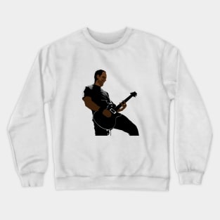 guitar player Crewneck Sweatshirt